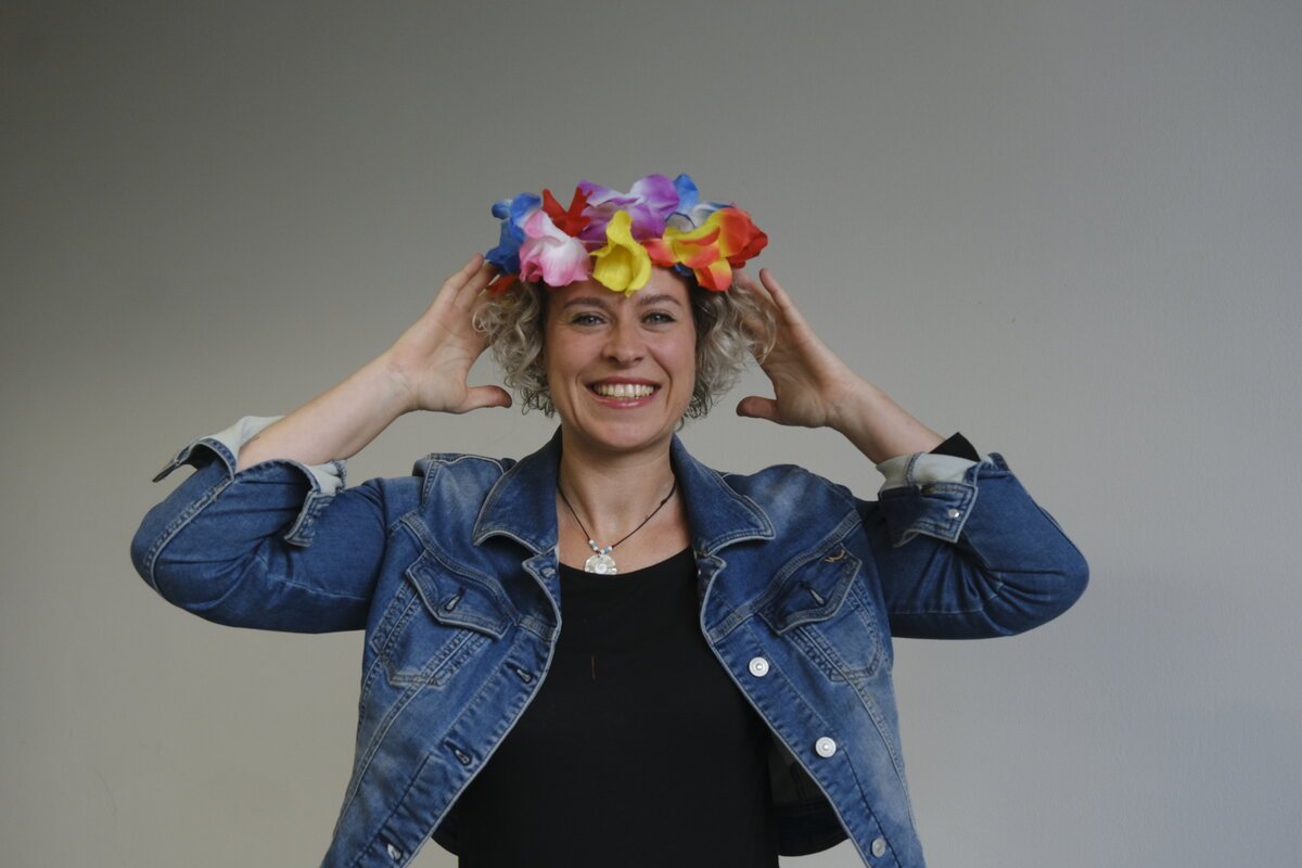 Anette liest im Literaturhauscafe