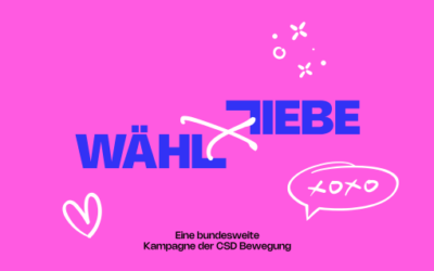 PRESSEMITTEILUNG: BUNDESWEITE KAMPAGNE „WÄHL LIEBE“