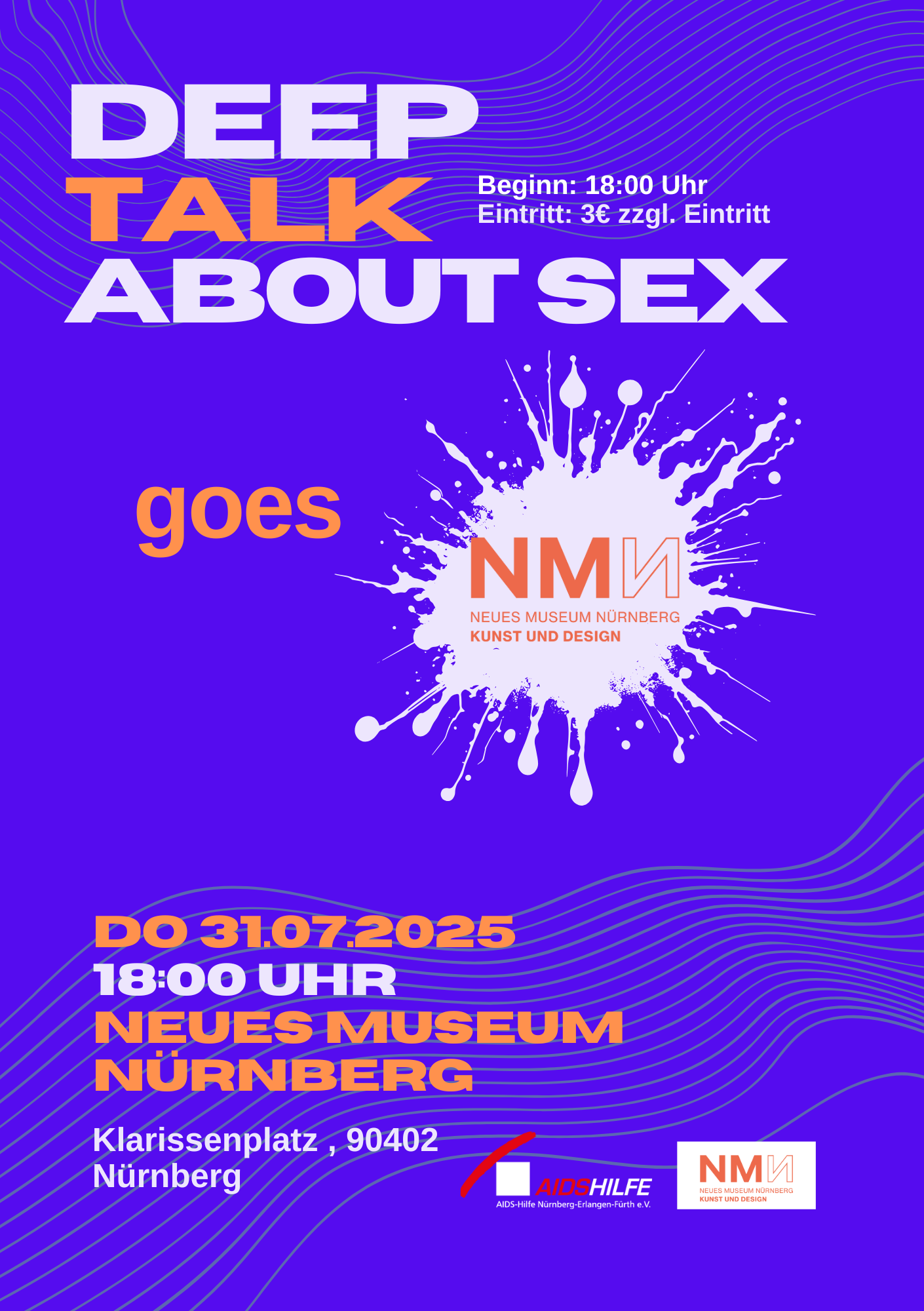 DEEP TALK ABOUT SEX - Prideweeksedition DEEP TALK goes NMN - Ausstellung Pipilotti Rist & Yayoi Kusama