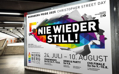 PRESSEMITTEILUNG „NIE WIEDER STILL!“ – Zum politischen Umbruch schließen sich deutschlandweit CSDs unter einem Motto zusammen