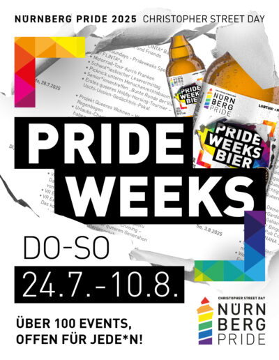 Sharepic Prideweeks in Nürnberg