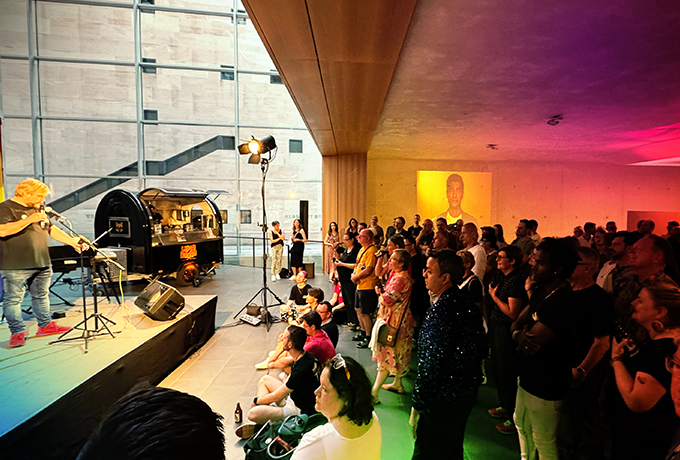Eröffnungsfeier der Prideweeks im Neuen Museum Nürnberg