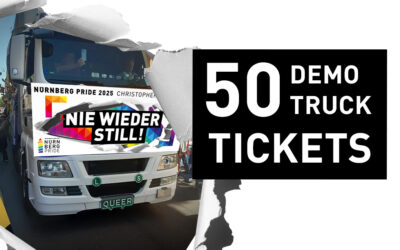 TICKETS NBG PRIDE DEMO TRUCK 2025
